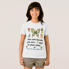 YOU CAN BE WHO YOU ARE Children's Tri-Blend Shirt