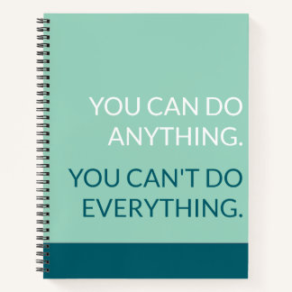 You can do anything notebook notitieboek