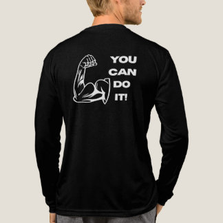 You Can Do It Fitness Motivatie Gym Workout T-Shir Tri-Blend Shirt