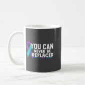 You Can Never Be Replaced Suicide Prevention Aware Koffiemok (Links)