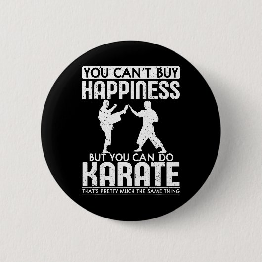 You Can’t Buy Happiness Ronde Button 5,7 Cm (Voorkant)