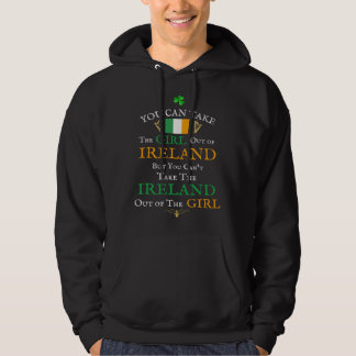 YOU CAN TAKE THE GIRL OUT OF IRELAND WOMEN S  IRIS HOODIE