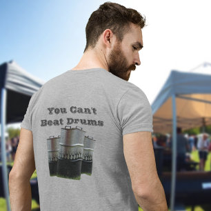 You Cant Beat Drums BBQ Rokers T-shirt