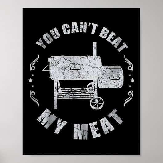 You Can't Beat My Meat Poster (Voorkant)