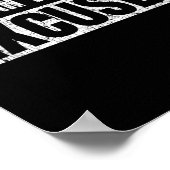 You Can't Desit Excuses Insrational Success Quote  Poster (Hoek)