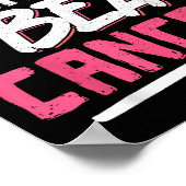 You Can't E Me I Beat Cancer  Poster (Hoek)