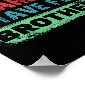 You Can't E Me I Have Four Brothers  Poster (Hoek)