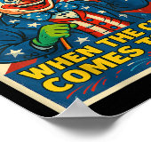 You Can't Elect A Clown & Get Angry When The C Poster (Hoek)