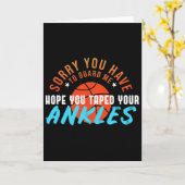 You Can't Guard Me Bll Quote Play Sketll Player Kaart (Gele Bloem)