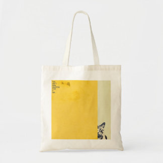 ”You can't hide anything from a cat” tote bag Tote Bag