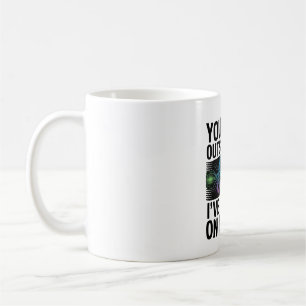 You Can't Outsmart Me - AI op mijn zijontwerp Koffiemok