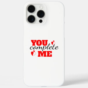 You Complete Me – Romantisch cadeau voor koppels iPhone 16 Pro Max Hoesje