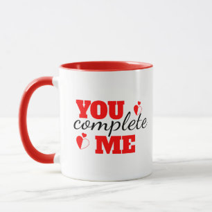 You Complete Me – Romantische Mok voor koppels