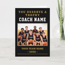You Deserve a Trophy Coach Foto