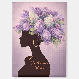 You Deserve Rest Inspirational Magnet Magneet