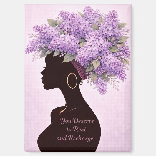 You Deserve to Rest and Recharge Magnet Magneet (Voorkant)