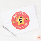 you did a great job stickers (Enveloppe)