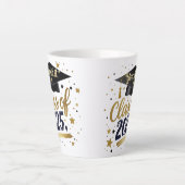 You Did It - Klasse van 2025 Afstuderen Latte Mok  (Voorkant)