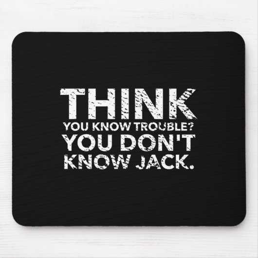 You Don't Know Jack  Muismat (Voorkant)