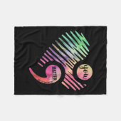 You Don't Let Your Story End Semicolon  Fleece Deken (Voorkant (Horizontaal))