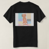 You Don't See A Leaf Changing - Growth Happens T-shirt (Design achterkant)