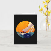 You Don't Stop Sailing When You Get Old Funny Old Kaart (Gele Bloem)