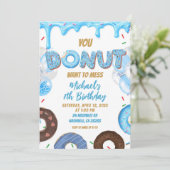 You Donut want to miss this birthday Invitation (Debout devant)