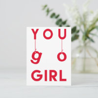 You Go Girl - Cancer Obtenir Bonne Carte Postale