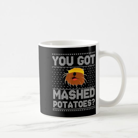 You Got Mashed Tatoes Ugly Christmas  Koffiemok (Rechts)