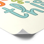 You Got This, Cute Motivational Poster (Hoek)