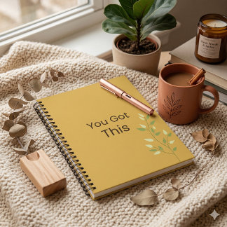 You Got This Motivational Notebook Notitieboek