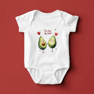 You Guac My World Valentine's Day Romper
