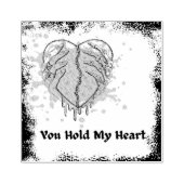 You Hold My Heart Rubberstempel (Afrduk)