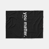 You Kindness A Lot  Fleece Deken (Voorkant (Horizontaal))