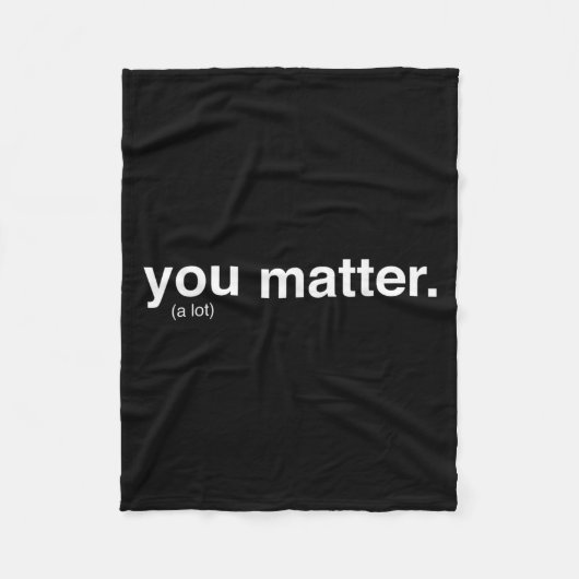 You Kindness A Lot  Fleece Deken (Voorkant)