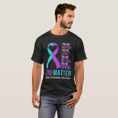 You Kindness Be Kind Suicide Prevention Awareness  T-shirt (Voorkant volledig)