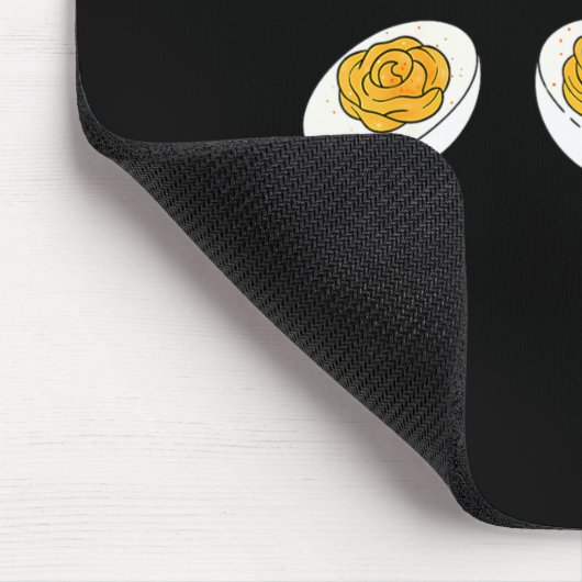 You Know Why I'm Here Funny Deviled Egg Thanksgivi Muismat (Hoek)