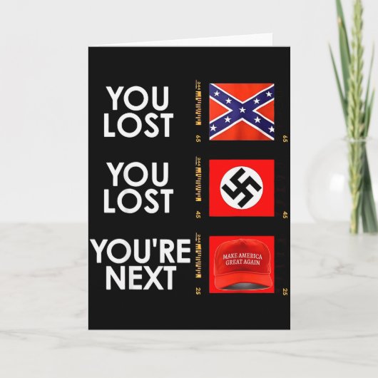 You Lost You Lost Youre Next Kaart (Voorkant)