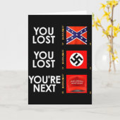 You Lost You Lost Youre Next Kaart (Gele Bloem)