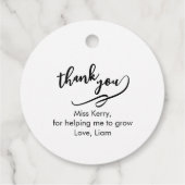 You Made This Season Brighter Bedankjes Labels (Achterkant)