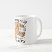 You Make Me Go Croissant-Crazy Mug (Devant droit)