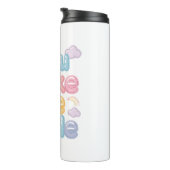 "You Make Me Smile" with Sun and Clouds Thermosbeker (Geroteerd rechts)