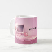 you make  my heart go oops! 💗 mug koffiemok (Voorkant links)