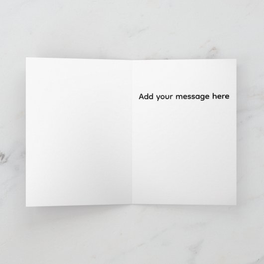 You Make My Holidays Puchi Gingerbread Card Kaart (Binnen)