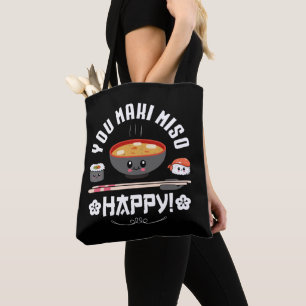 You Maki Miso Happy - Japanse noedels Schattige Ka Draagtas