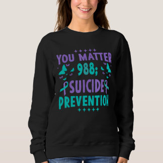 You Matter 988 Suicide Prevention Awareness Rainbo Trui