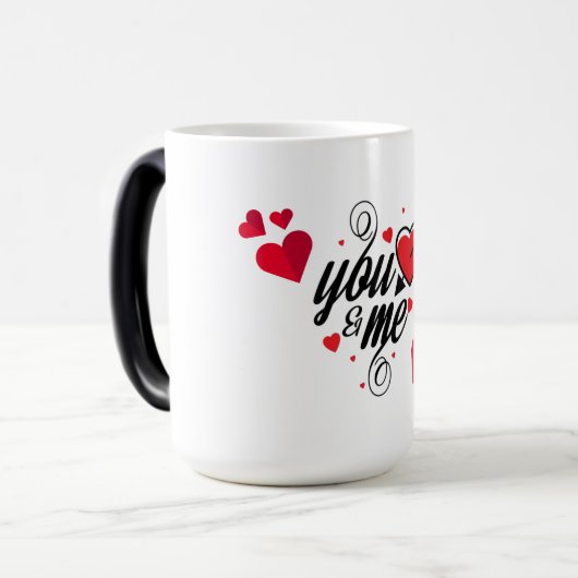 You & Me : Couples Mug pour quelqu'un spécial (Devant gauche)
