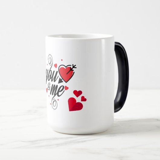 You & Me : Couples Mug pour quelqu'un spécial (Devant droit)