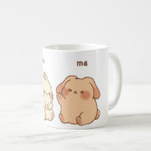 You & Me Cute Bunny Mug (Devant droit)