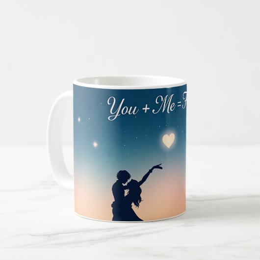 You + Me = Forever Mug (Devant gauche)
